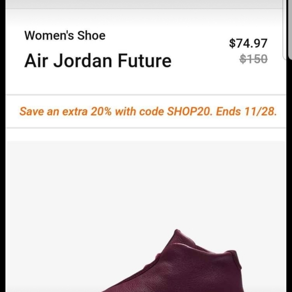 Jordan womens future bordeux. - Picture 3 of 4